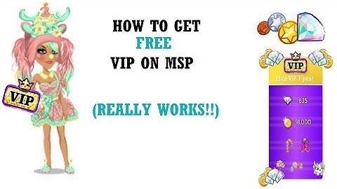 HOW TO GET FREE VIP ON MSP (read desc)