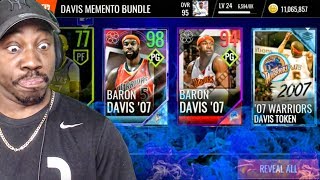 PLAYOFFS MOMENT MASTER BARON DAVIS IN MOMENTO PACK OPENING! NBA Live Mobile 18 Gameplay Ep. 47 screenshot 5