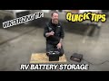 Winterizing Tip: RV Battery Storage | Pete's RV Quick Tips