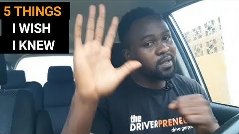 5 things I wish I knew before driving with Bolt/uber app