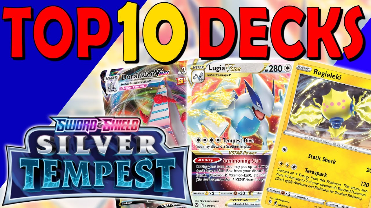 Best Decks For LAIC Pokemon Trading Card Game Silver Tempest Standard