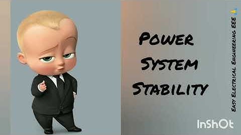 Power System Stability : The Beginning 🙏