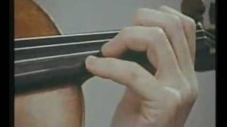 Yehudi Menuhin Violin Tutorial - 5. Left Hand Playing