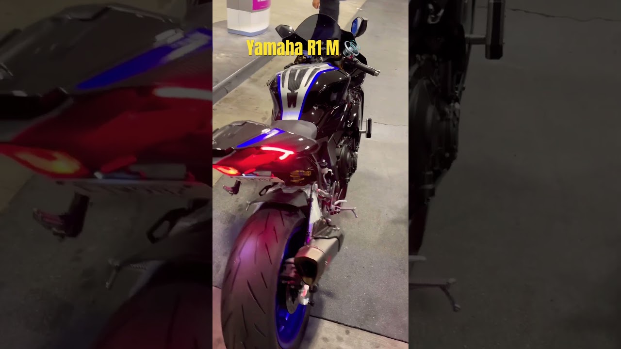 Yamaha R1 M exhaust Sound 