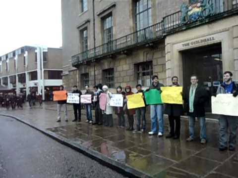 Cambridge Rally in Solidarity with People of Bahra...