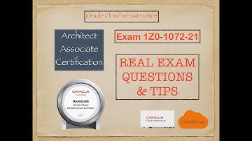 Oracle Cloud Architect Associate 2021 (1Z0-1072-21) - Part 1