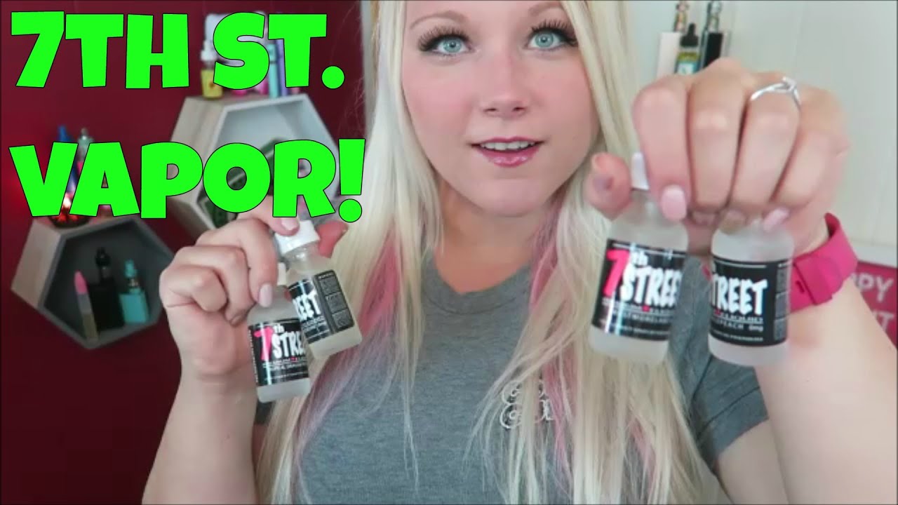 7th Street Vapor eLiquid! | TiaVapes Review