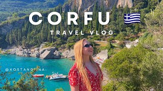 Corfu Vlog: Exploring Paradise in Greece on My First Day!  🇬🇷