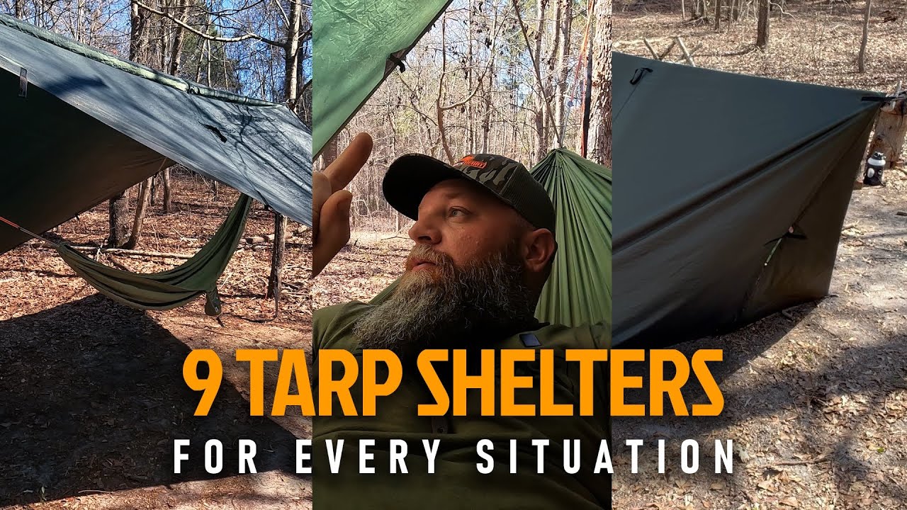 9 Tarp Shelters YouTube