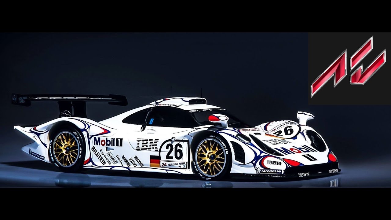 Assetto Online: Porsche GT1 1998 on the Nordschleife gaming logo