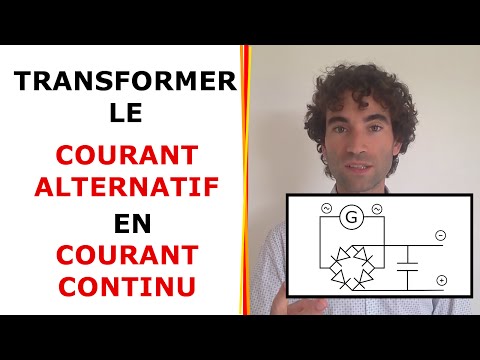 Vidéo: Comment convertir le courant continu en courant alternatif ?