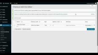 WooCommerce Checkout Add-Ons Extension screenshot 4