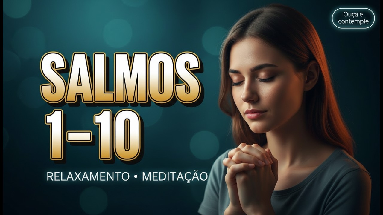 🎶Louvor Contemplativo com Salmos 1–10 |  Música que traz Paz, Fé e Esperança