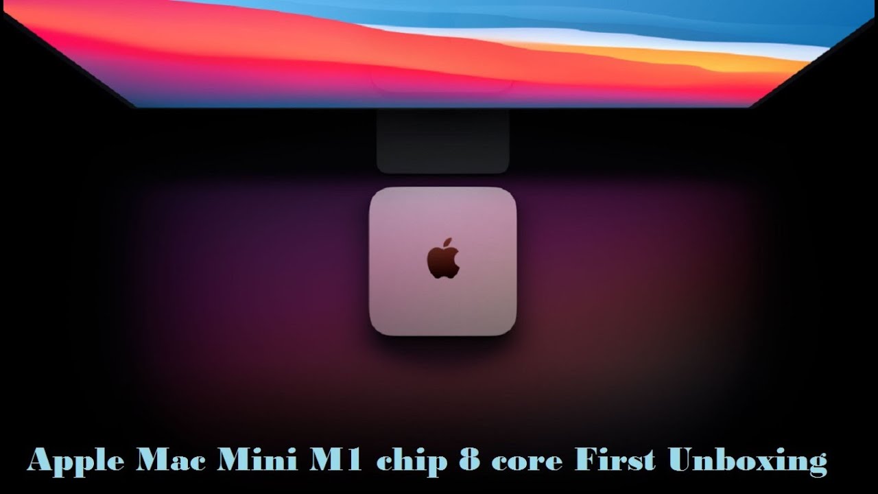 Apple Mac Mini M1 chip 8 core First Unboxing | Mac Mini M1 | Apple Mac ...