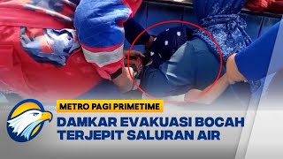 Bocah Terjepit Saluran Pembuangan Air Kolam - [Metro Pagi Primetime]