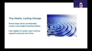 Tiny Habits, Lasting Change with Mary Welch, RN, MS, FNP, AOCN screenshot 4