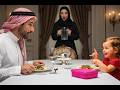 كان مليونير أصم يتناول العشاء بمفرده عندما ظهر طفل عاملة النظافة الفقيرة وفعل ما لا يمكن تصوره