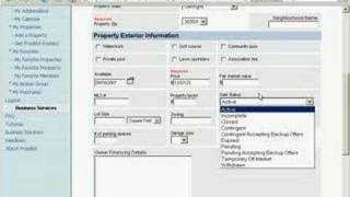 Adding In A Residential For Sale Property Listing