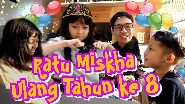 MISKHA ULTAH, AYAH DATANG KE APARTEMEN IBU.. SEMUA DAPET KADO..