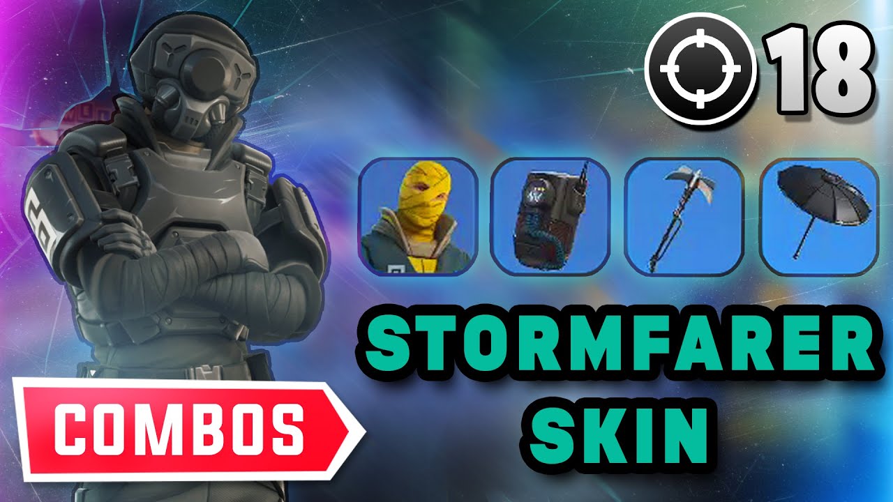 Best *STORMFARER* Skin COMBOS (Blackout Style) with Gameplay