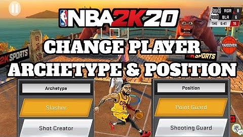 2K20 Change Player Position and Archetype v76|78