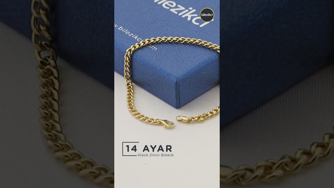 Klasik Zincir Altın Bileklik