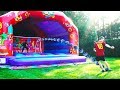 BOUNCY CASTLE PENALTY CHALLENGE!