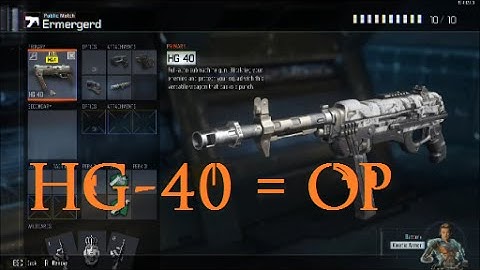 HOW TO MAKE HG-40 OVERPOWERED w/ EPIC GAMEPLAY! - Class Setup Video - Black Ops 3 PC