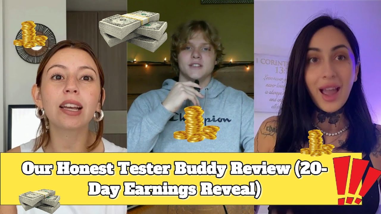 Our Honest Tester Buddy Review (20-Day Earnings Reveal)