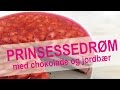 PRINSESSEDRØM med chokolade og jordbær | KAGEMAGI
