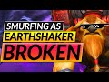 How to RANK UP with EVERY HERO - EARTHSHAKER SMURF Builds and Tips ANALysis - Dota 2 Guide