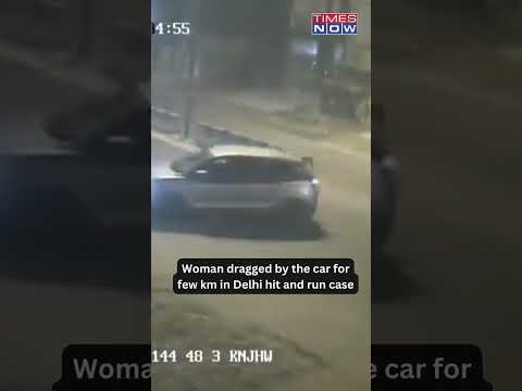 Shocking Incident In National Capital Where A Car Drags A Woman For Few Kilometers, Killing Her