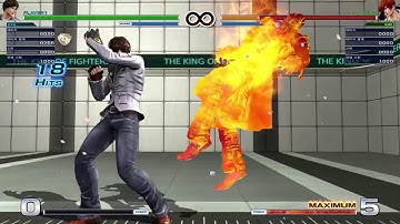 KOF XIV - Kyo Kusanagi Combo (First MAX Mode)