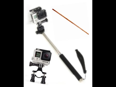 უადვილესი სელფის ჯოხი ექშენ კამერისთვის | DIY selfie stick