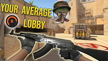 YOUR AVERAGE FACEIT LEVEL 8 LOBBY IN CS2