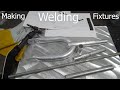 TIG Welding Aluminum Fabrication -Balance Bike Part 1 -Making Welding Fixtures - Front Axle Location