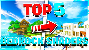 TOP 5 BEST 1.16+ MINECRAFT BEDROCK SHADERS | MCPE, Xbox, PS4, Windows 10