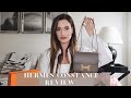 HERMES CONSTANCE FULL REVIEW  | MINI 18 | PRO&#39;S &amp; CON&#39;S, WHAT FITS, TRY-ON, PRICE ETC.