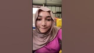 Bigo hot beautiful sister selling thin knitted clothes while showing off her sexy body #hijabootd