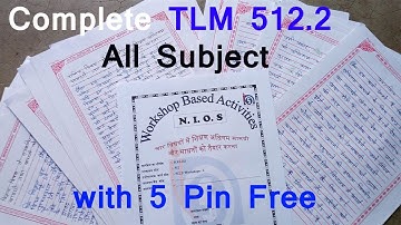 NIOS DELED Complete TLM Solved file All subject , with pdf file course 512.2