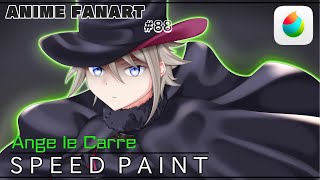 [2 MINUTE ANIME SPEEDPAINT] ANIME  FANART – ANGE  #88