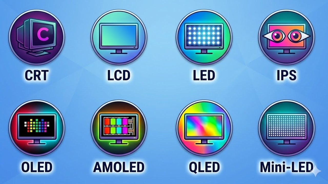 All Display Types Explained in Under 5 Minutes (The Difference Will ...