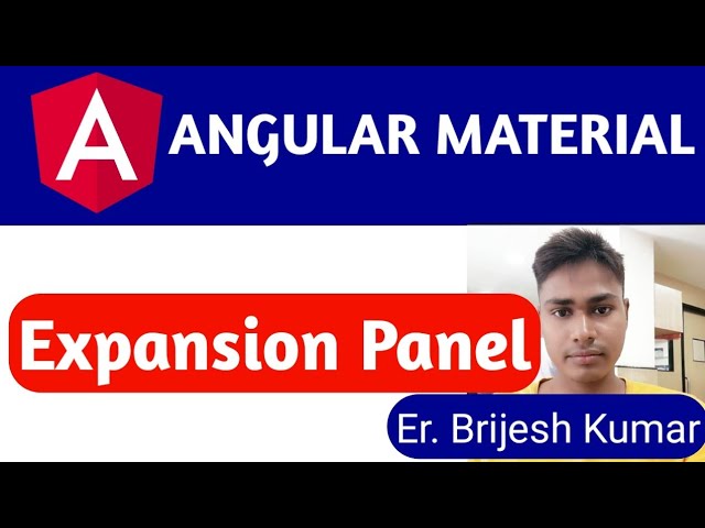 Mat Expansion Panel | Angular Material Expansion Panel | how to use Mat Expansion Panel tutorial - YouTube Mat Expansion Panel | Angular Material Expansion Panel | how to use Mat Expansion Panel tutorial - YouTube