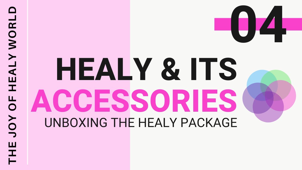 [04] HEALY AND ITS ACCESSORIES: UNBOXING VIDEO. WHAT'S INCLUDED IN THE PACKAGE?
