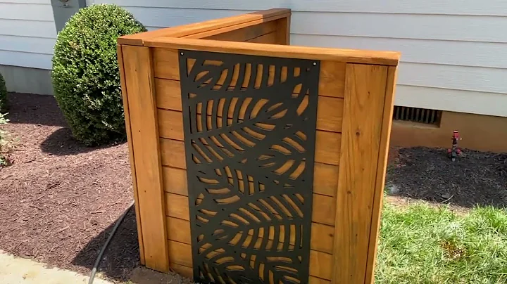 Building Trash Can Hide. HOA Approved Design!