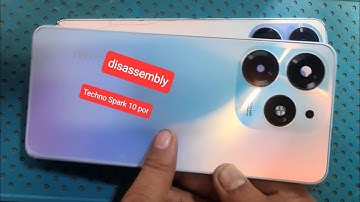 Techno Spark 10 por disassembly  backsal backpack casing housing change  #disassembly