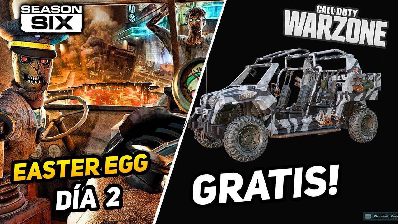 NUEVA GRATIS en WARZONE + EASTER EGG ZOMBIES día 2 Alka593