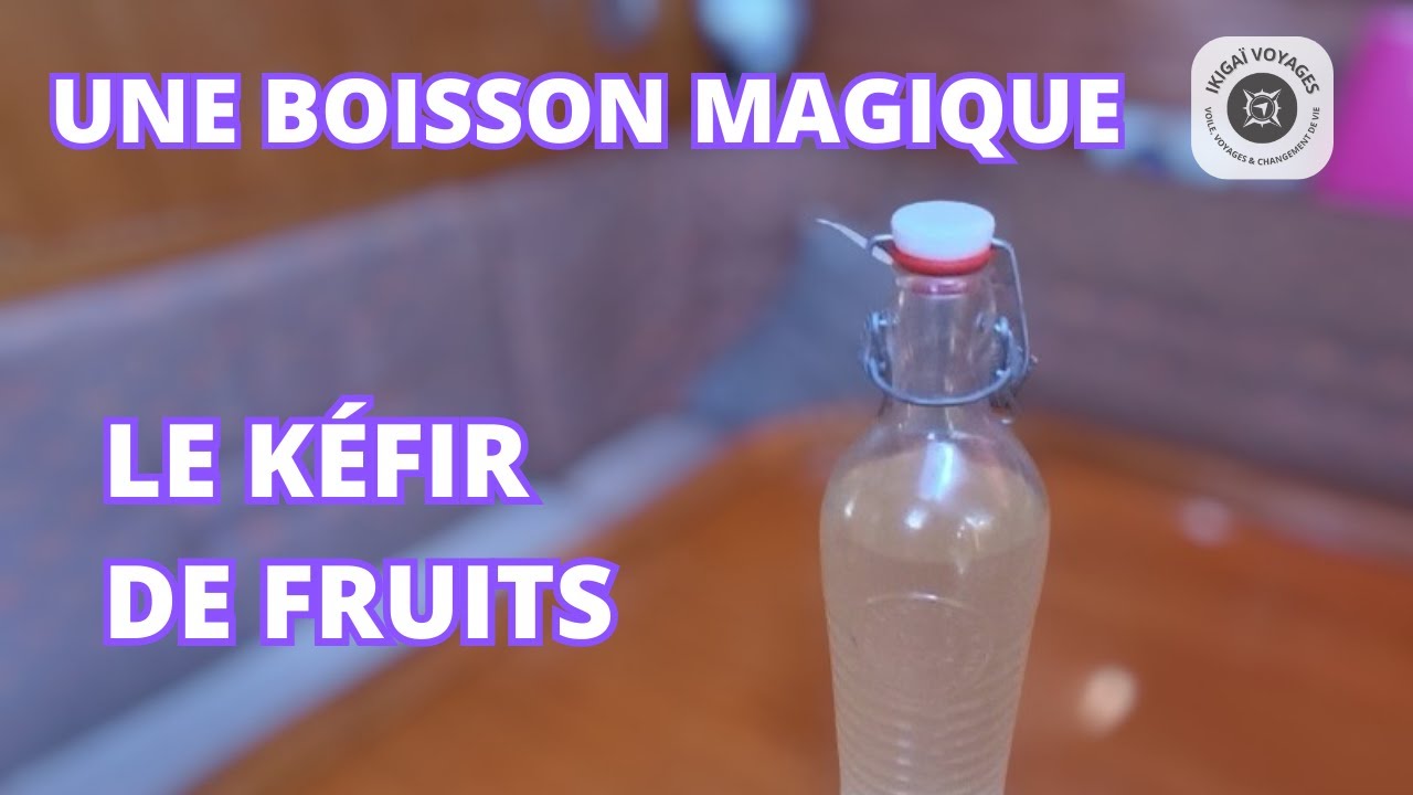 Kéfir d'eau maison : simple, sain et pétillant