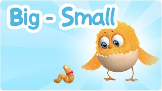 Chick-Chick in ENGLISH - Big-Small - Cartoons for Babies