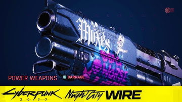 Cyberpunk 2077 - Guns Explained: Power, Tech, and Smart Weapons | Night City Wire Ep. 2